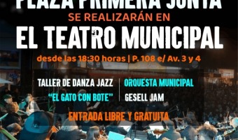 ATENCIN: LOS ESPECTCULOS POR EL 93 ANIVERSARIO DE LA CIUDAD SE REALIZARN EN EL TEATRO MUNICIPAL